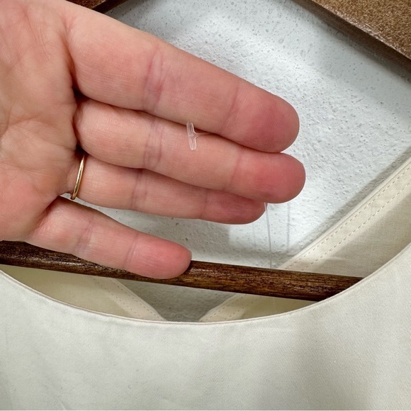 J. Crew Crewcuts Girls Flutter Sleeve Ivory Cream Tulle Dress Girls Size 10 NWT - Picture 9 of 9